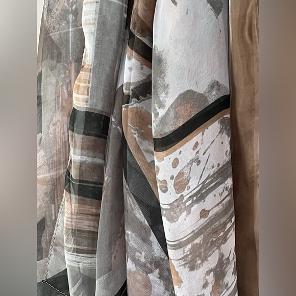 Women’s Simply Vera Wang Sheer Scarf / Wrap - Picture 6 of 12